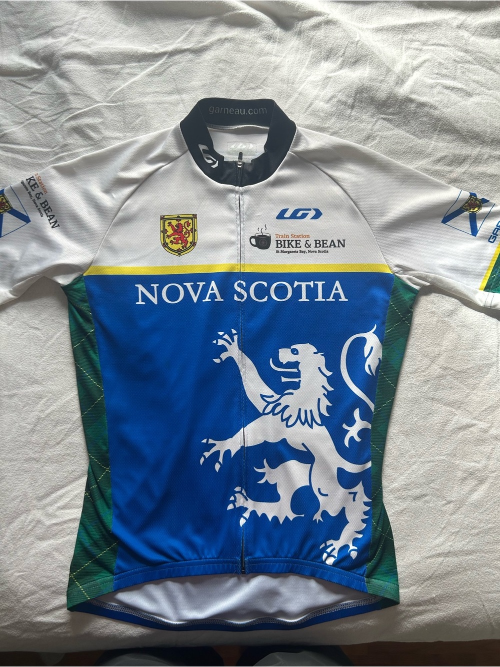 Louis Garneau Nova Scotia Bike & Bean Cycling Jersey - Mens Medium